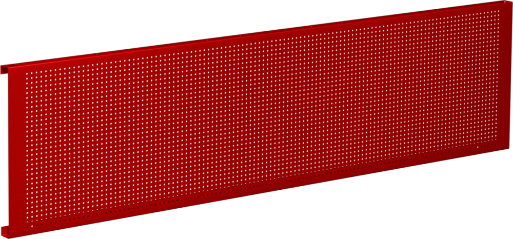 FERRUM Панель перфорированная для верстака 190 см, красная, 1 шт