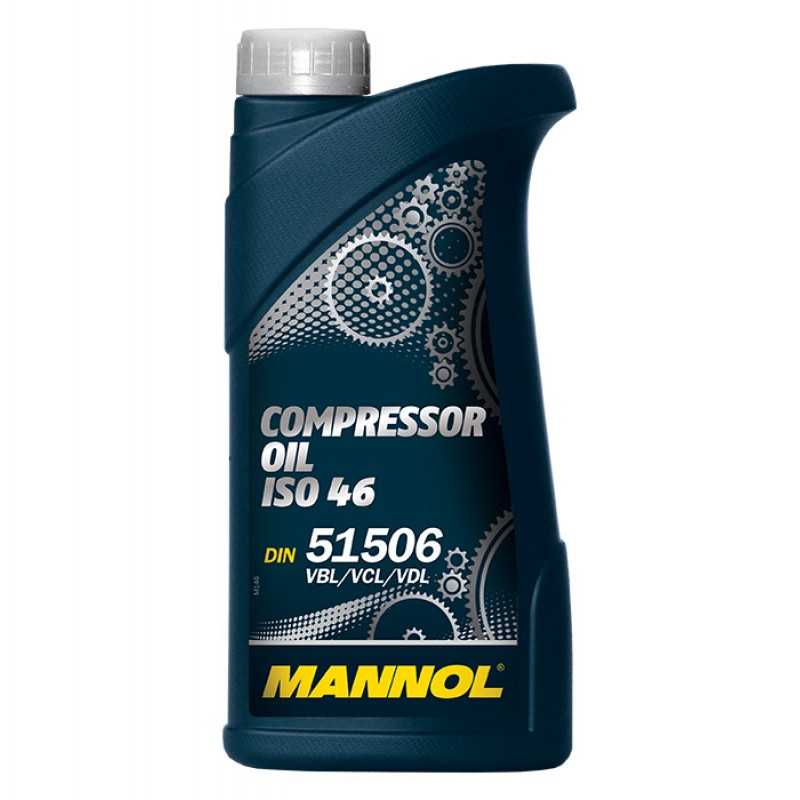 MANNOL Масло для пневмоинструмента Compressor Oil ISO 46, 1 л